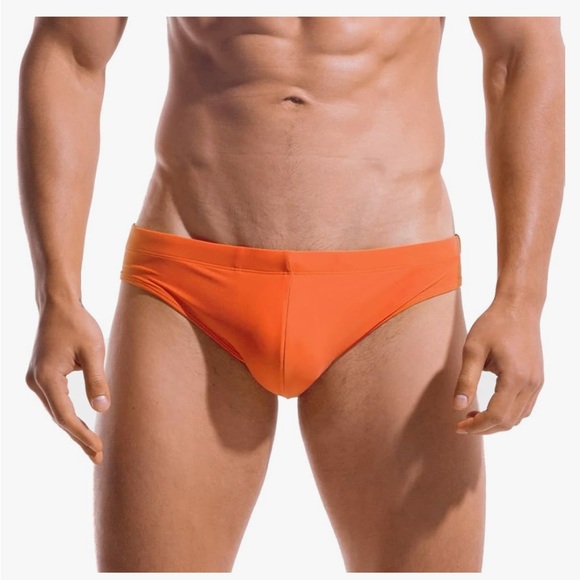 aimpact Other - Men's Orange Swim Briefs